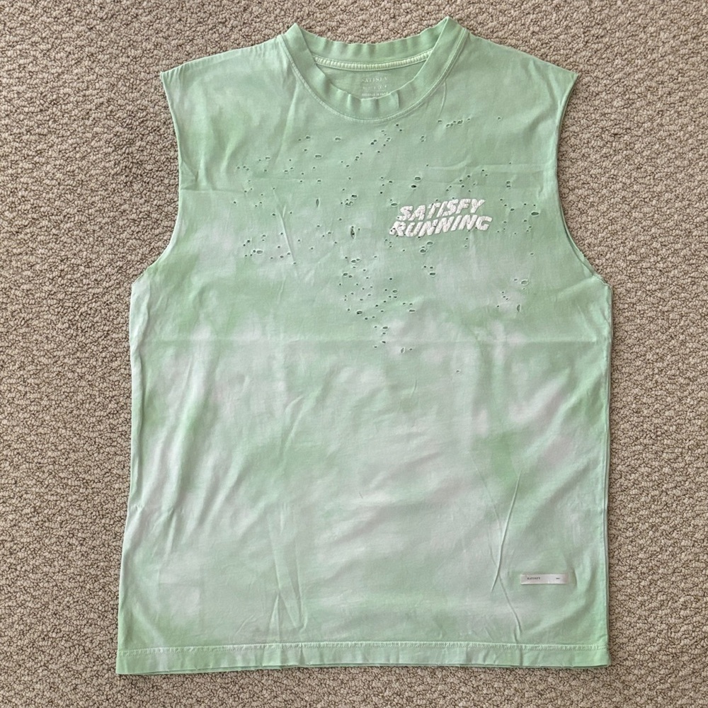 Satisfy Running MothTech Muscle tee
